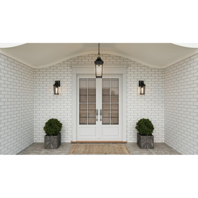 Brookhouse Buildings 1 Wall Lantern 14.5 Inch Tall by Bailey Street Home - 71-BEL-4961949