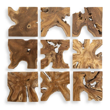 Wall Decor (Set of 9) 16 Inches Tall and 16 Inches Wide by BSH - 208-BEL-5273458