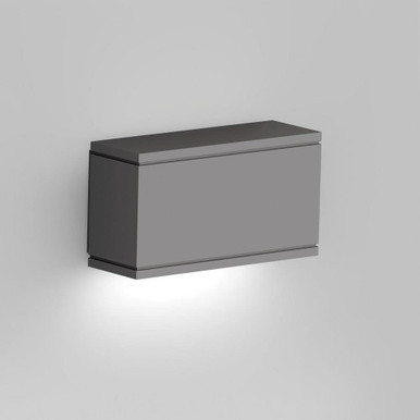 Rubix 16W 1 LED Light Outdoor Wall Mount by WAC - WS-W2509