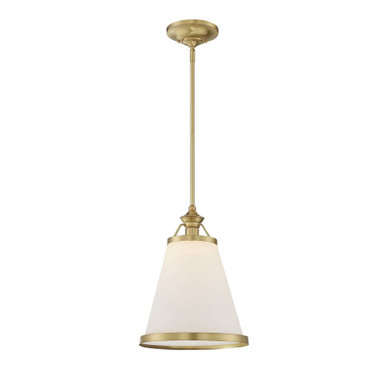 Polar 1 Light Medium Pendant by Savoy House - 7-130-1