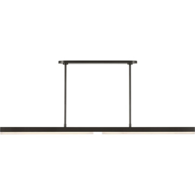 Linea 24W 1 LED Linear Chandelier 2.2 Inch Tall by Visual Comfort Modern - KWLS707