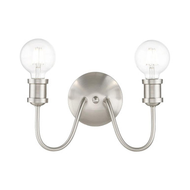 Lansdale 2 Light Vanity Light 13.5 Inch Wide by Livex - 16572-91