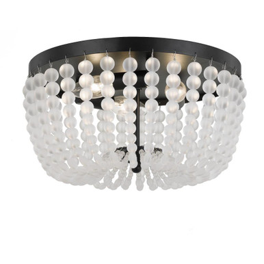 Rylee 3 Light 12.5 Inch Wide Flush Mount by Crystorama - 600