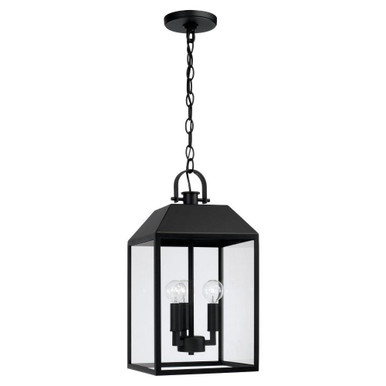 Nelson 3 Light Small Outdoor Pendant by Capital - 953434BK