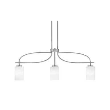 Cavella 3 Light Island Pendant 35.75 Inch Length by Toltec - 3936-4069