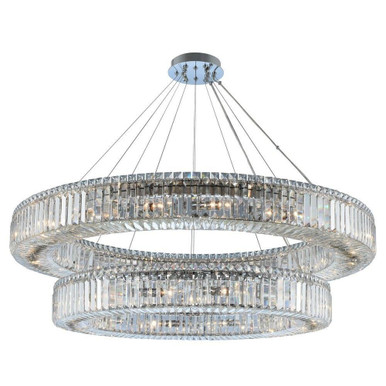 Rondelle 30 Light Oversized Pendant by Allegri - 11773-010-FR001
