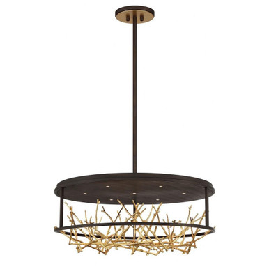 Aerie 7 Light Large Round Chandelier by Eurofase - 38097