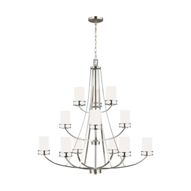 Robie 12 Light Oversized Chandelier by Generation Lighting - 3121612