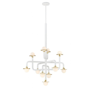 Tubular 11 LED Light Large Chandelier by George Kovacs - P5511-706-L