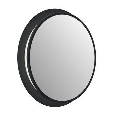 Chennai 1 LED Mirror 30 Inch Tall and Inch Wide by Elan - 86004MBK