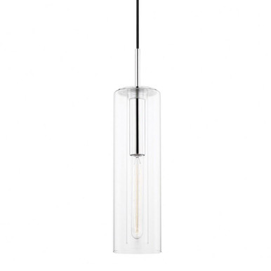 Belinda 1 Light Mini Pendant 18 Inch Tall by Mitzi - H415701B
