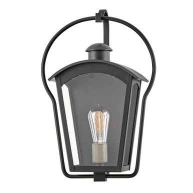 Yale 1 Light Outdoor Wall Lantern by Hinkley - 13300BK