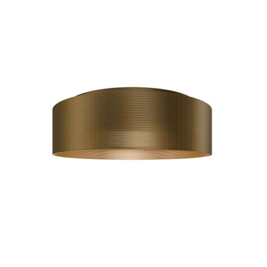 Grille 21.5W 1 4CCT LED Flush Mount 3.88 Inch Tall X 12 Inch Wide by dweLED - FM-57512