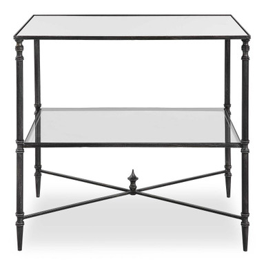 Henzler Lamp Table 26 Inch Tall and 25.75 Inch Wide by Uttermost - 22984