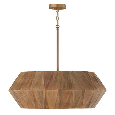 Nadeau 6 Light Pendant 11 Inch Tall and 29 Inch Wide by Capital - 351061LW