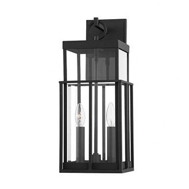 Longport 2 Light Outdoor Wall Mount by Troy - B6482-TBK