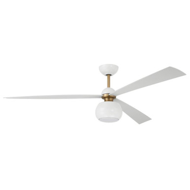 Otto 3 Blade Ceiling Fan with Light Kit 60 Inches Wide by Craftmade - OTT60-3