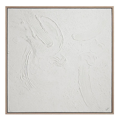 Luz Canvas Art with Frame 50 Inch Tall and 50 Inch Wide by Renwil Inc - OL2163
