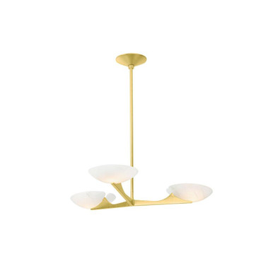 Malachite 3 Light Oversized Chandelier by Corbett - 492-36-VGL