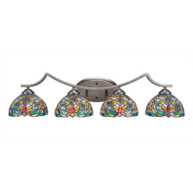 Zilo 4 Light Vanity Light 33.25 by Toltec - 554--8-3325
