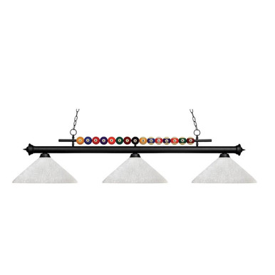Wilton Circle 3 Light Island/Billiard 14 x 15 Inch by BSH 372-BEL-1176645 - 372-BEL-1176645