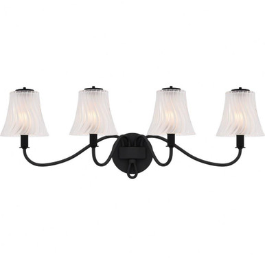 McKinney 4 Light Bath Vanity 11 Inch Tall and 31 Inch Wide by Quoizel - MCK8631