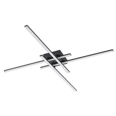 Lapiz 28W 4 LED 30 Inch Wide Flush Mount by Eglo - 205754A
