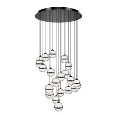 Cyllindra 196W 21 4CCT LED Pendant 6.38 Inch and 5.88 Inch Wide by dweLED - PD-77521R