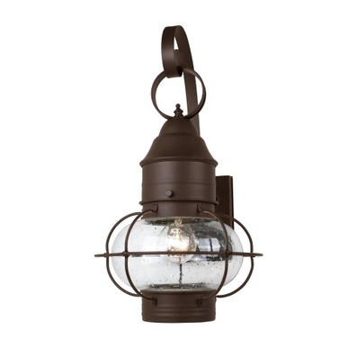 Nantucket 1 Light Outdoor Wall Lantern by Designers Fountain - 1761-rt