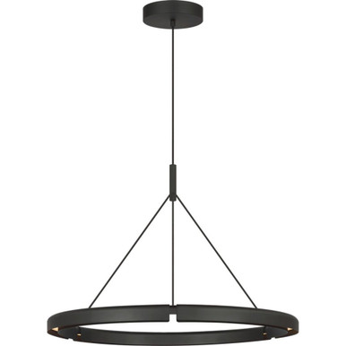 Cloak 42.9W 1 LED Chandelier 30.4 Inch Wide by Visual Comfort Modern - PBCH80327