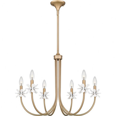 Cranbrook Common 6 Light Chandelier 21.5 Inch Tall and 30 Inch Wide by BSH - 71-BEL-5269528