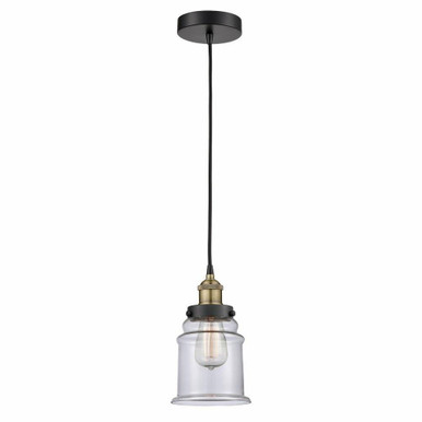 Canton 1 Light Mini Pendant 11 Inch Tall by Innovations - 616-1PH-G18