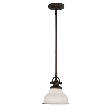 Thornfield Brambles 1 Light Opal Small Pendant by Bailey Street Home - 71-BEL-1001584