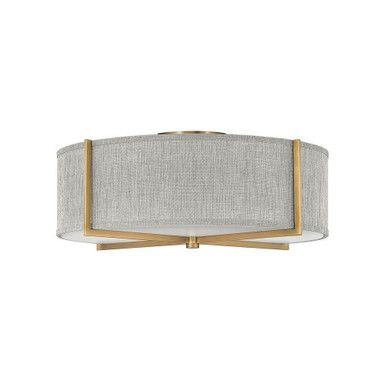 Axis 68W 4 LED 27.25 Inch Wide Semi Flush Mount by Hinkley - 41709