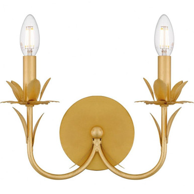 Maria 2 Light Wall Sconce by Quoizel - MAA8712GFL