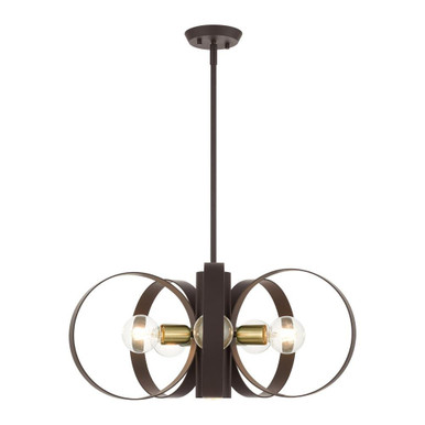 Mill Mere Road 6 Light Medium Chandelier by Bailey Street Home - 218-BEL-1012188