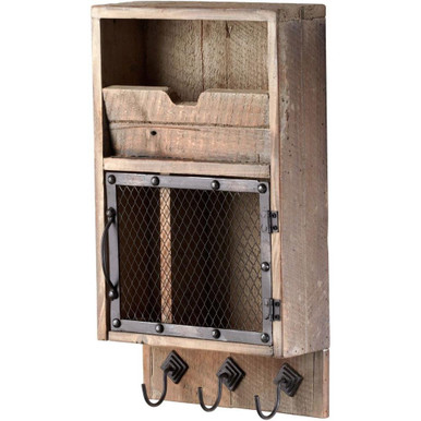 Beacon Woods 11 Inch Wall Organizer by Bailey Street Home - 182-BEL-1089631