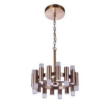Simple Lux 16 Light Small Chandelier by Craftmade - 57516