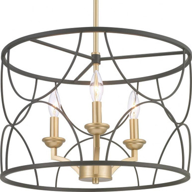 Landree 3 Light Small Chandelier by Progress - P400177