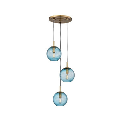 Cavendish Glas 3 Light Medium Pendant by Bailey Street Home - 116-BEL-2121561