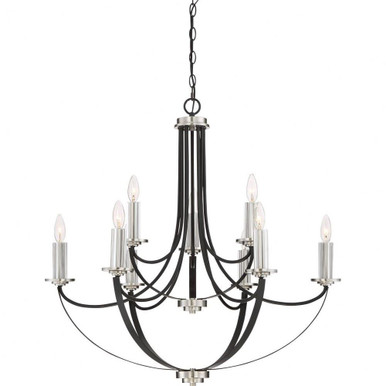 Alana 9 Light Large Chandelier by Quoizel - ANA5009K