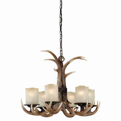 Yoho 6 Light Oversized Chandelier by Vaxcel - H0016
