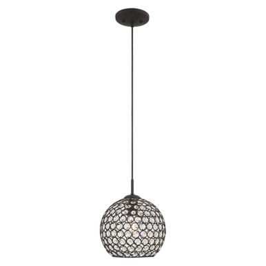 Cassandra 1 Light Small Pendant by Livex - 40440