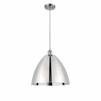 Metal Bristol 1 Light Medium Pendant 18.75 Inch Tall by Innovations - 516-1P-MBD-16