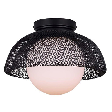 Emerich 1 Light Medium Pendant by Canarm Inc - IPL2028B01BK
