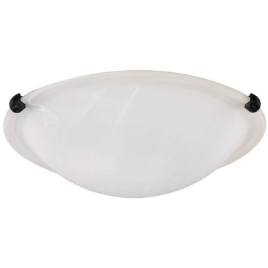 10 Series 3 Light 16 Inch Wide Flush Mount by Canarm Inc - IFM1616BK