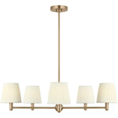 Vilera 5 LED Chandelier 33.25 Inch Wide by Generation - GLC1865E
