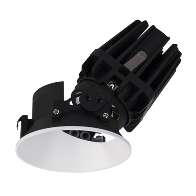 FQ 1 LED Round Adjustable Trimless Downlight 5.5 Inch X 4 Inch Wide by WAC - R4FRAL