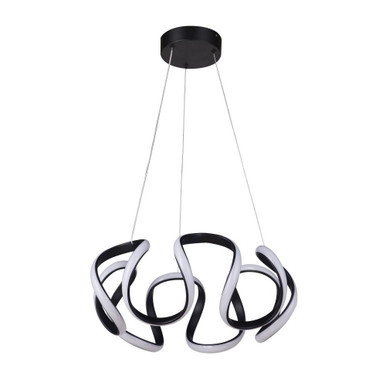 Pulse 34W 1 LED Light Large Pendant by Craftmade - 55790
