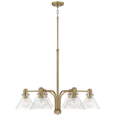 Wyvern Grange 6 Light Large Chandelier by Bailey Street Home - 309-BEL-1306801
